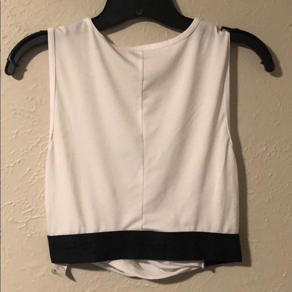 Cropped workout top